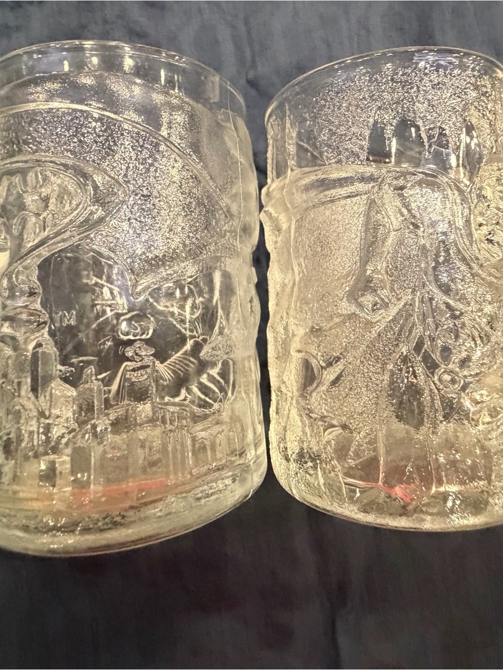 McDonald’s Batman and Robin 3-D mugs
